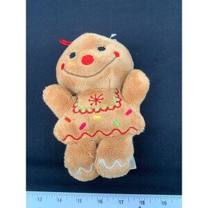 Dan Dee Gingerbread Lightly Scented Ornament Plush - 2016 Holiday Decor Girl wit